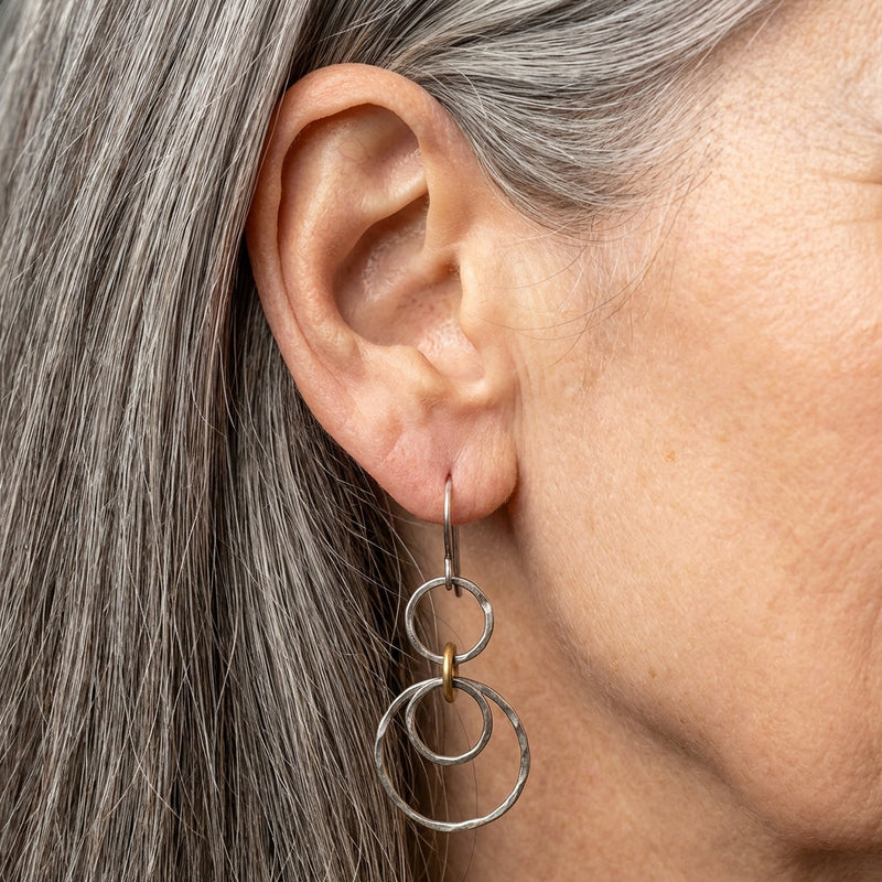Silver Loop Earrings