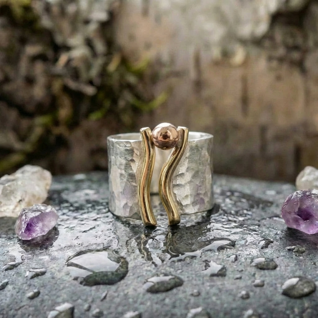Vintage Statement Silver Ring