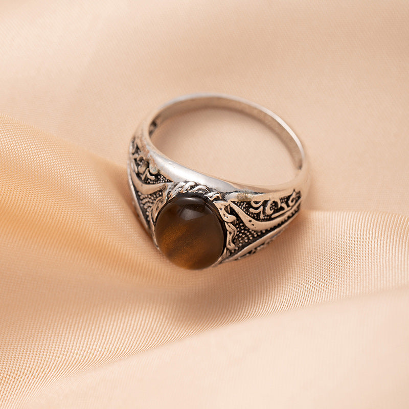 Vintage Tiger Eye Ring