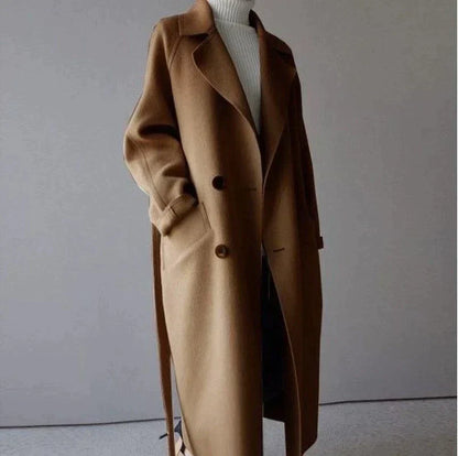 JO | Long wool coat for women