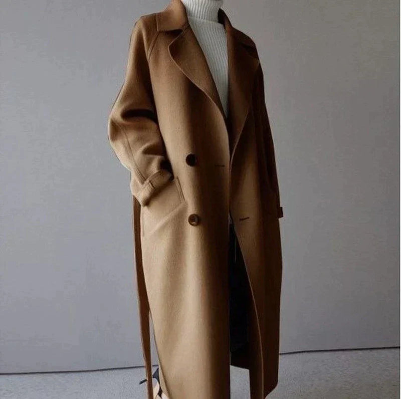 JO | Long wool coat for women