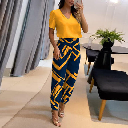KS | Blouse and trousers as a set