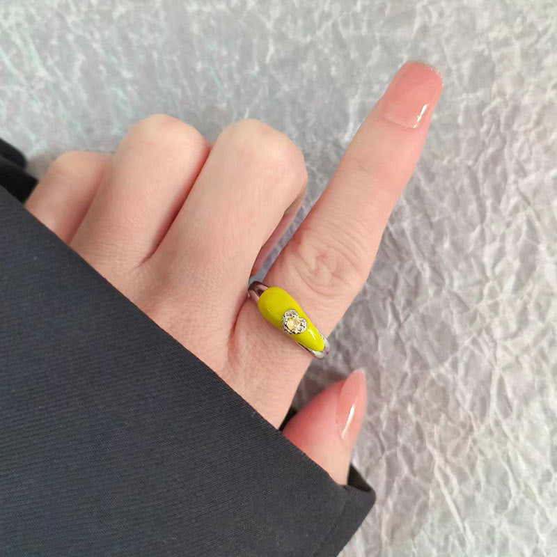 Yellow Diamond Ring
