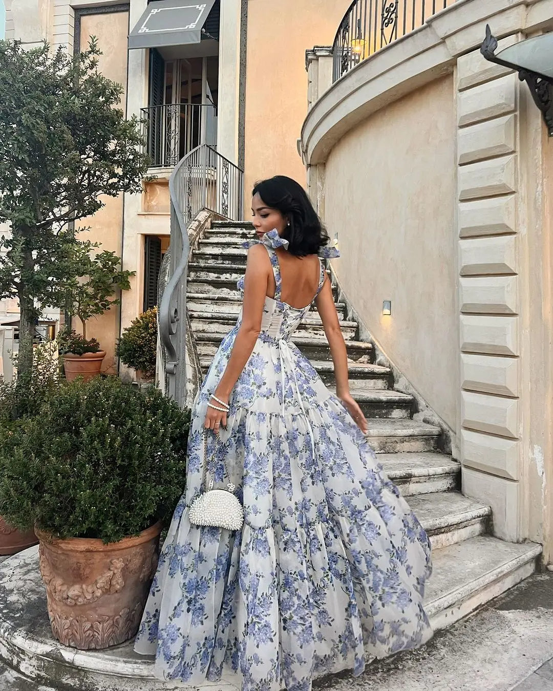 A Vintage Style Dress with Delicate Timeless Details