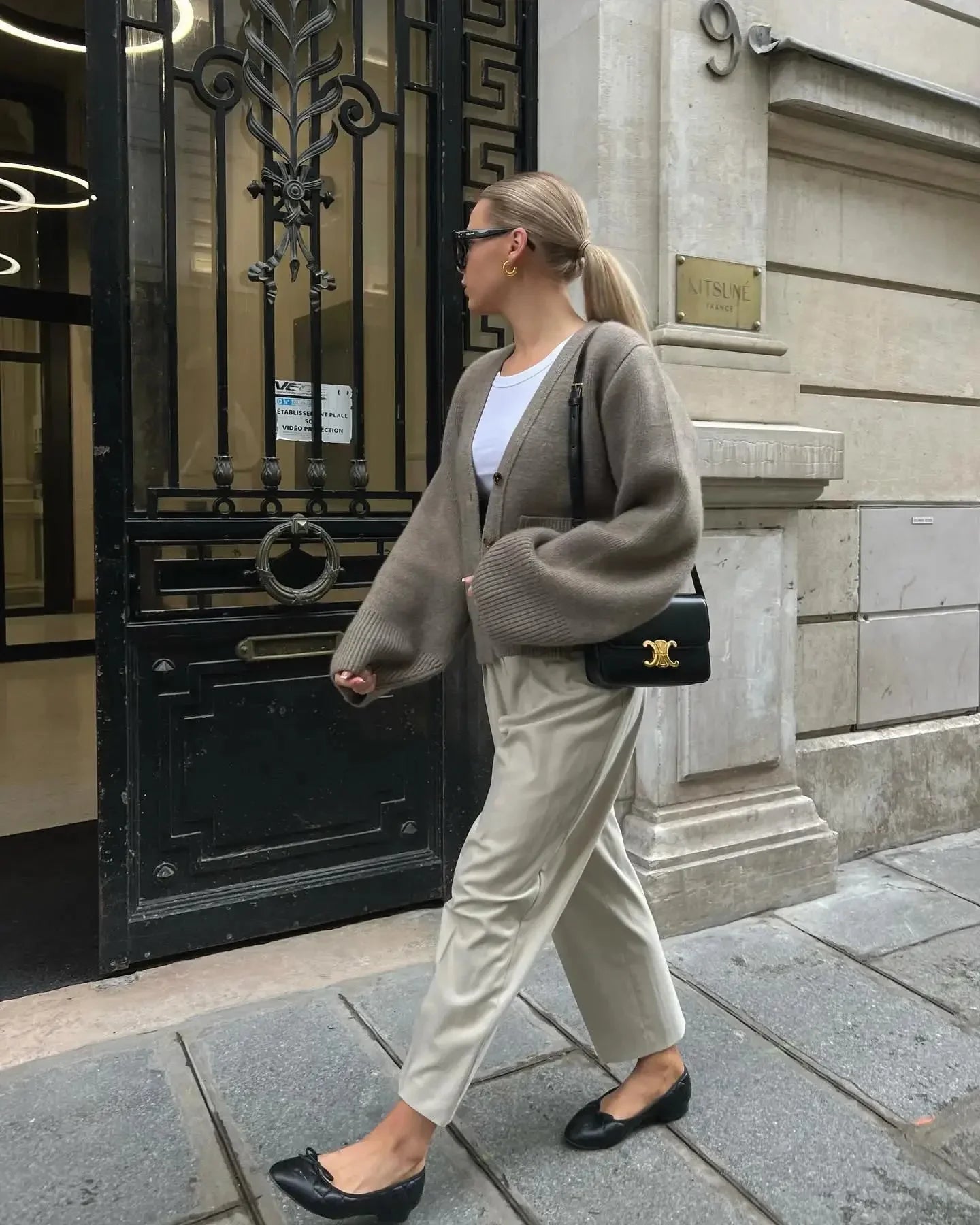 Vintage Inspired Sweater with a Contemporary Edge