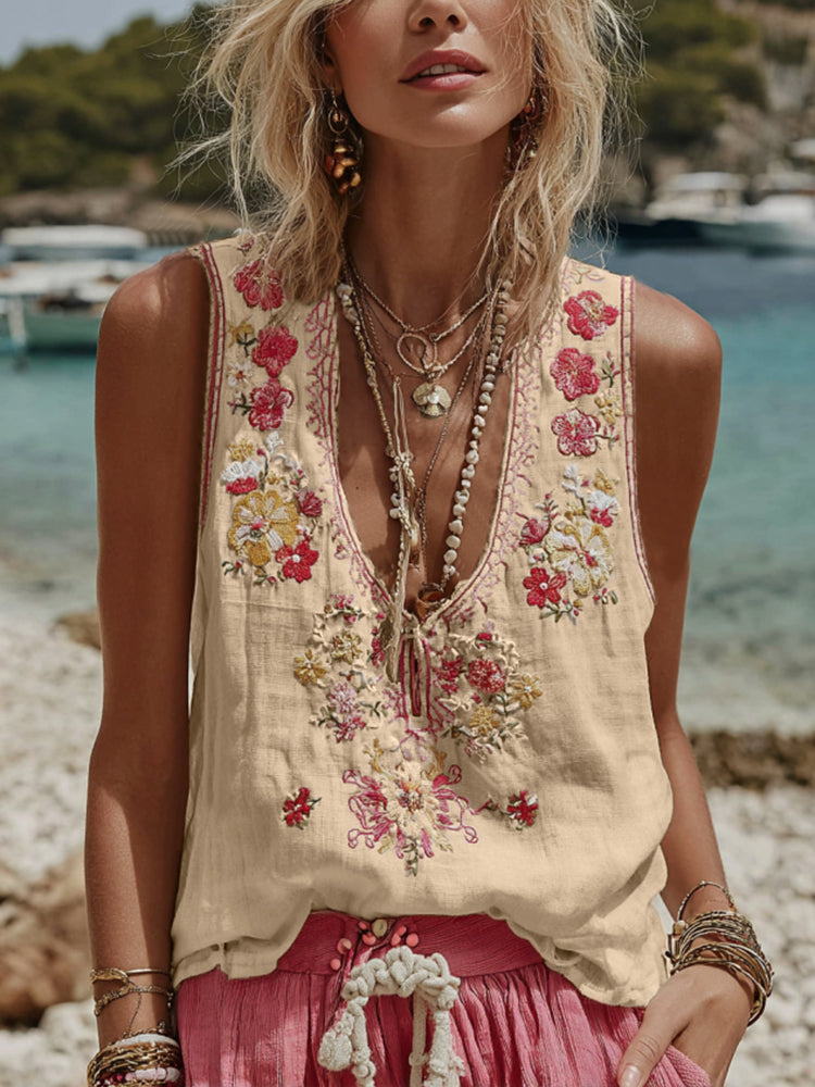 Timeless Vintage Style Top