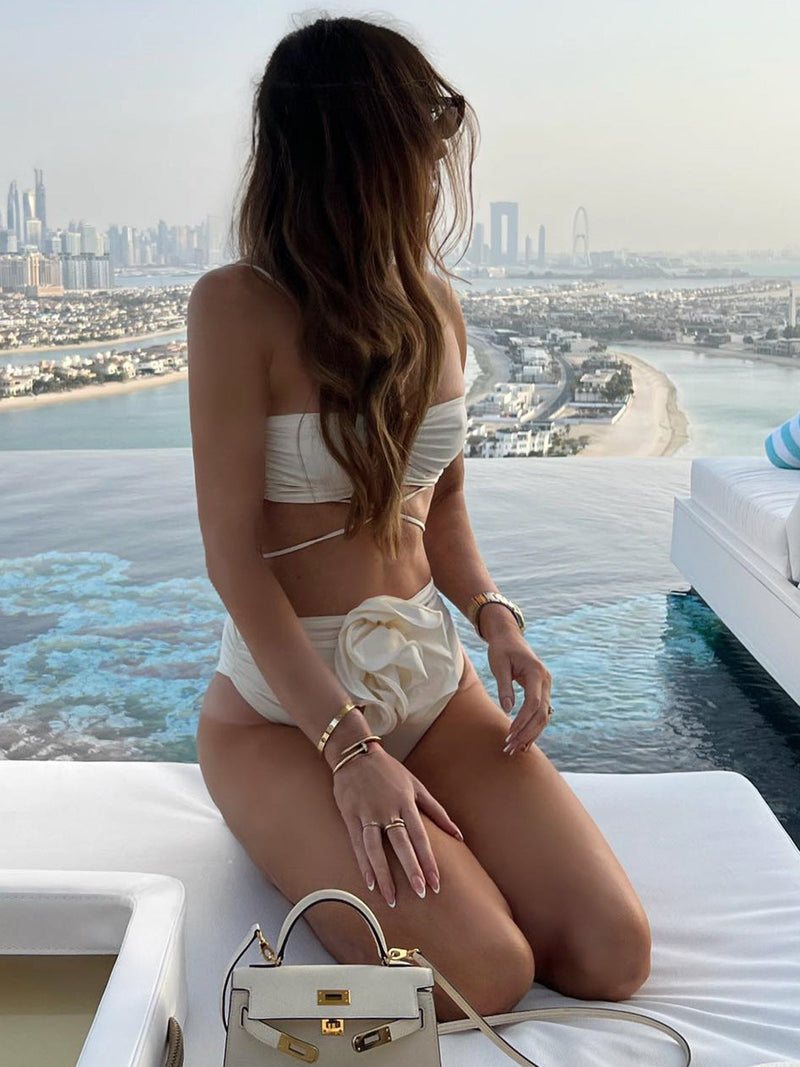 Vintage Inspired Bikini with a Contemporary Edge