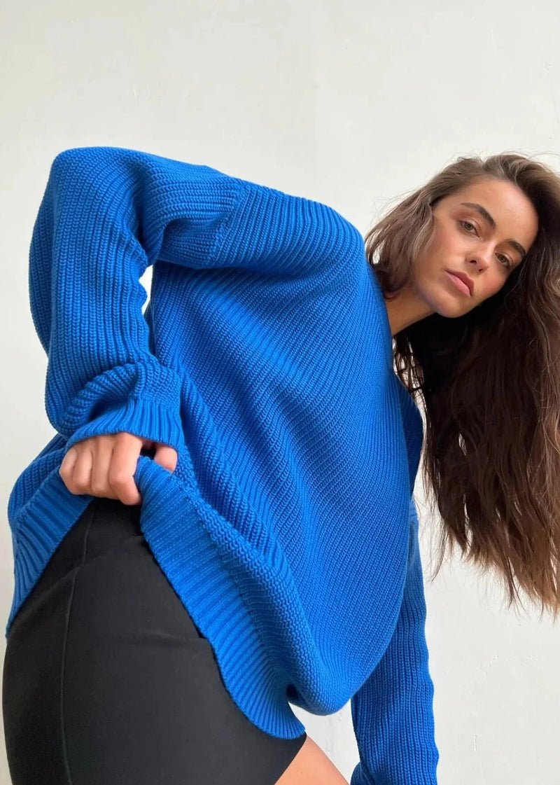 A Vintage Style Sweater with Delicate Timeless Details