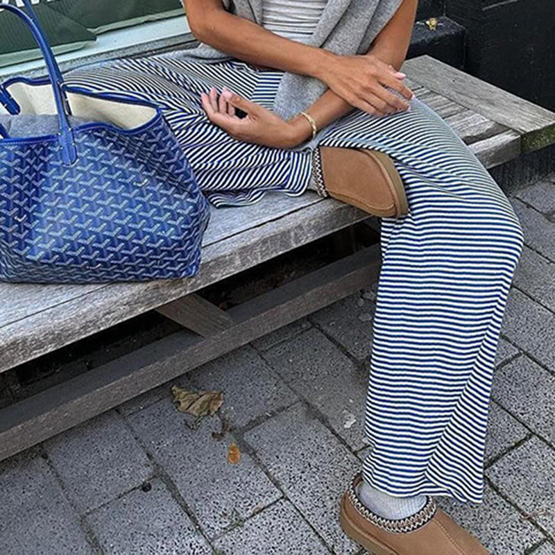A Vintage Style Pants with Delicate Timeless Details