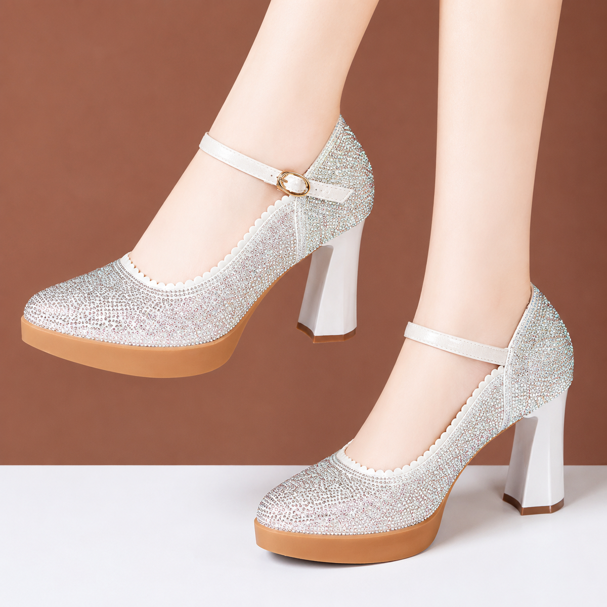 Classic Orthopedic Heels with Timeless Style