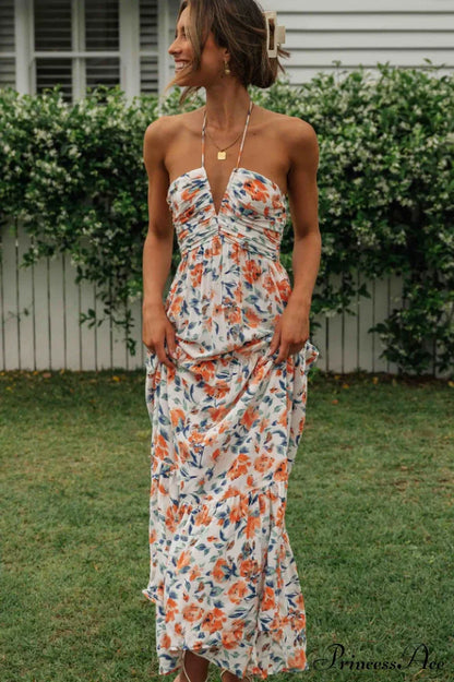 Orange Floral