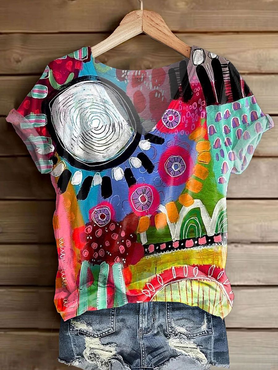 Vintage-inspired T-shirt
