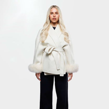 Classic Vintage Coat with a Flattering Fit