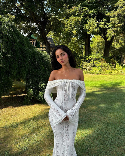 A Vintage Style Dress with Delicate Timeless Details