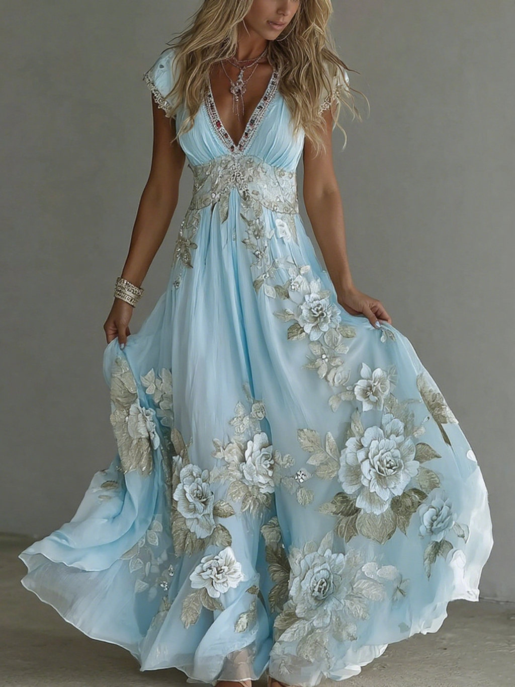 Elegantly Styled Dress for Everyday Wear
