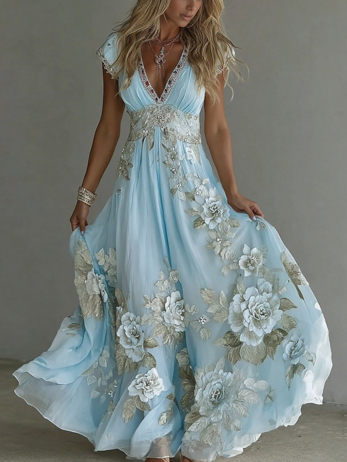 Elegantly Styled Dress for Everyday Wear
