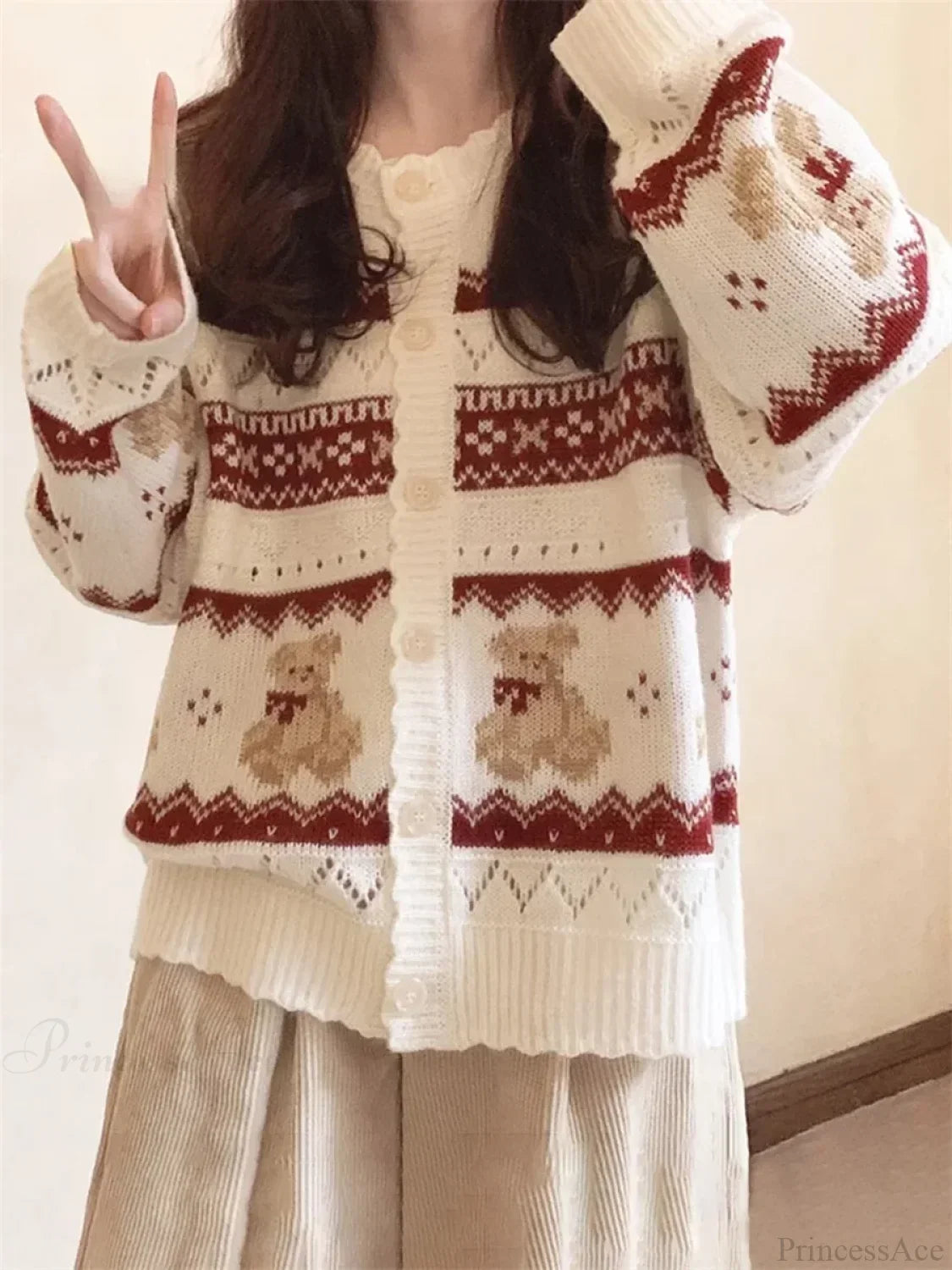 Timeless Vintage Style Cardigan