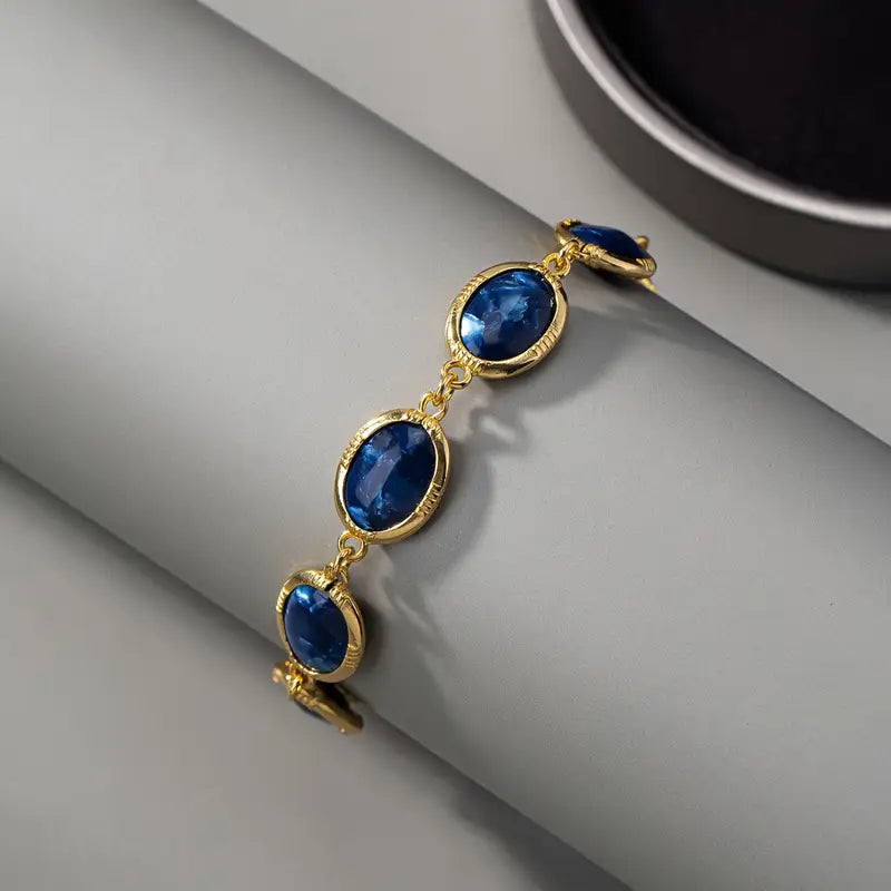 Seraphyne Glacienne Elegant Gold Bracelet