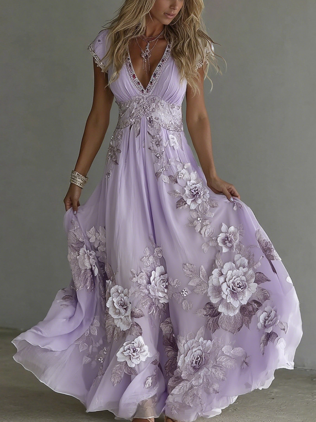 Elegantly Styled Dress for Everyday Wear