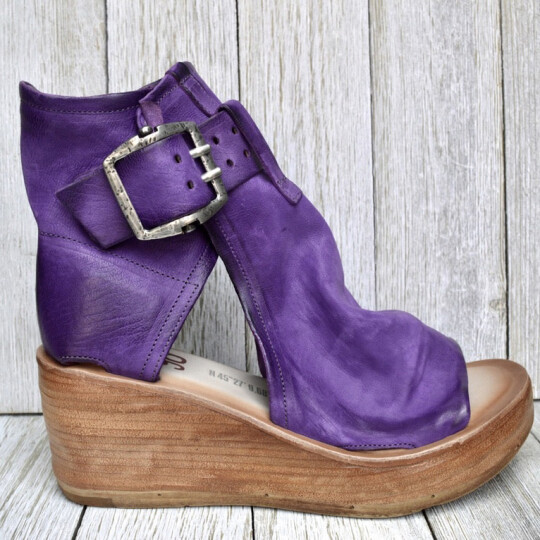 Boho wedge sandals