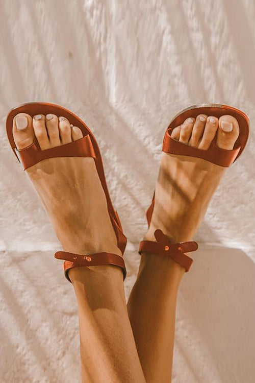 Vintage Inspired Orthopedic Sandals