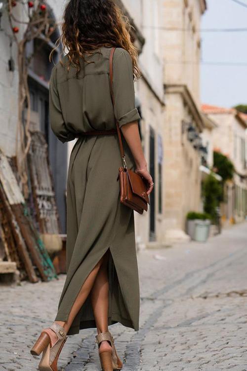 Autumn novelty long-sleeved dress