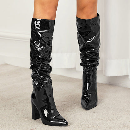 A Vintage Style Boots with Delicate Timeless Details