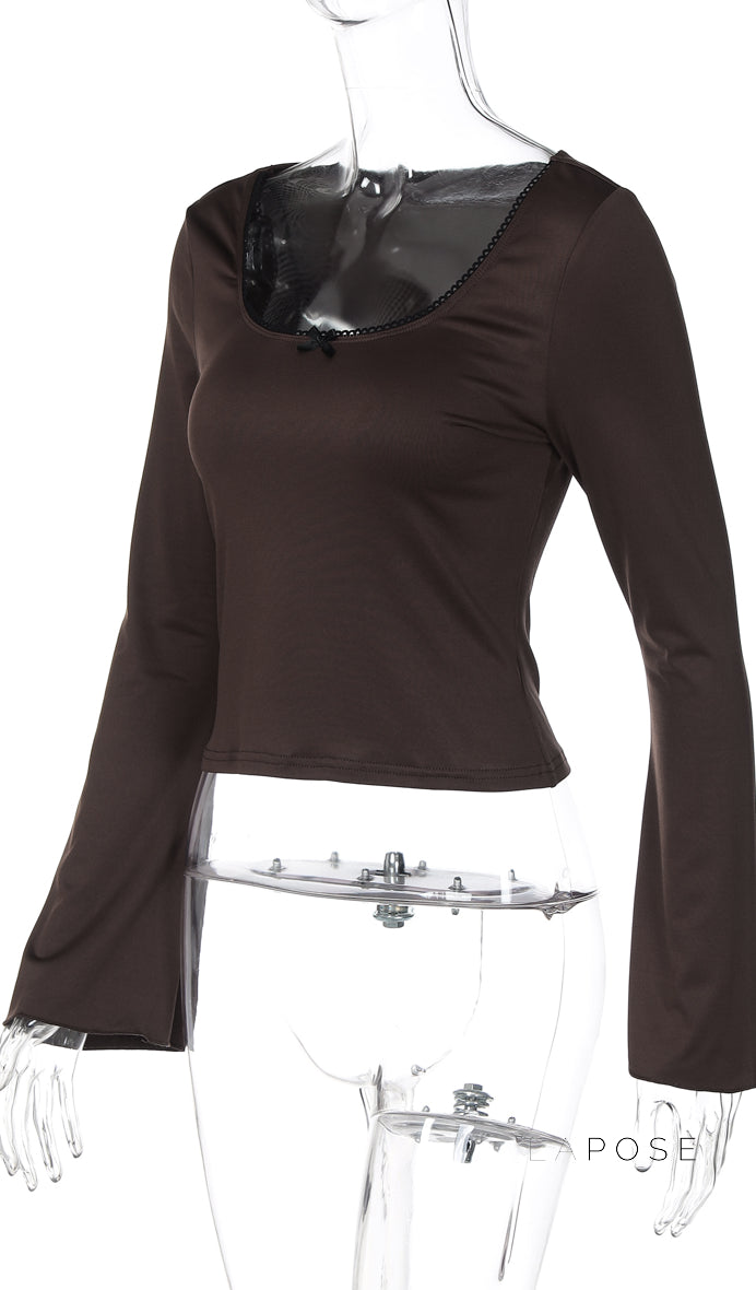 Gracefully Styled Top for Any Occasion