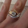 Gold Delicate Artisanal Ring