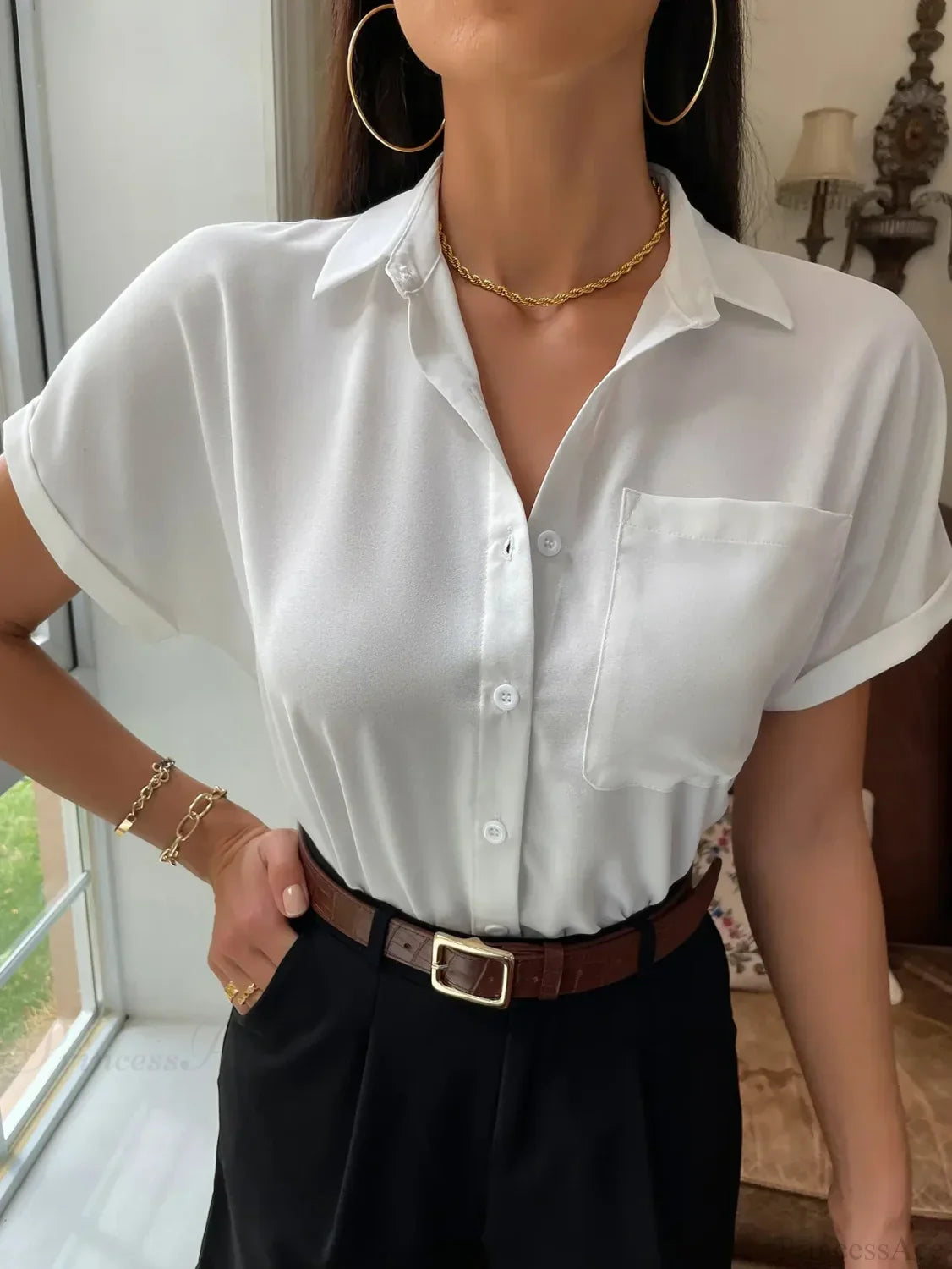 Gracefully Designed Blouse