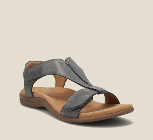 Elegant orthopedic cushioning sandal