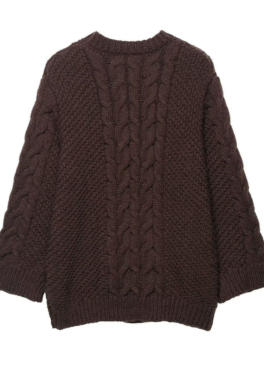 A Vintage Style Sweater with Delicate Timeless Details