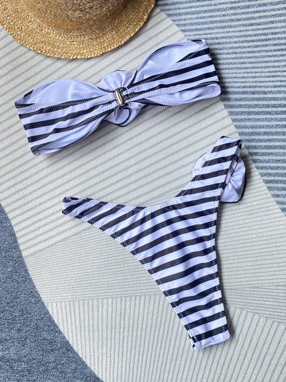 Vintage Inspired Bikini with a Contemporary Edge