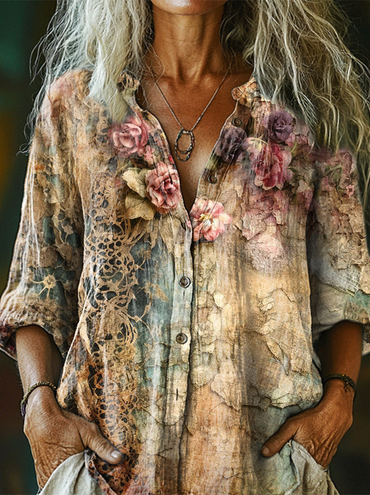 Garment with a graceful design