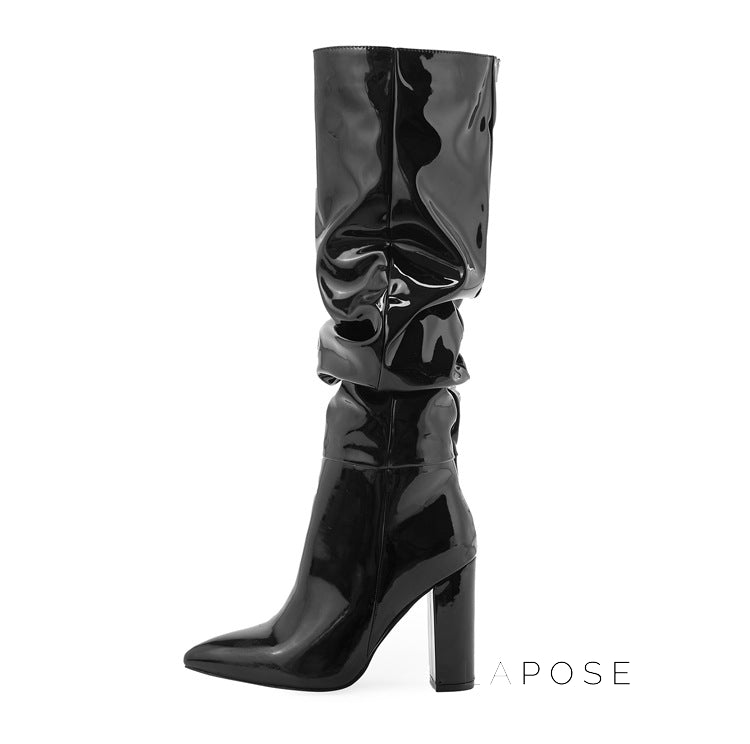 A Vintage Style Boots with Delicate Timeless Details