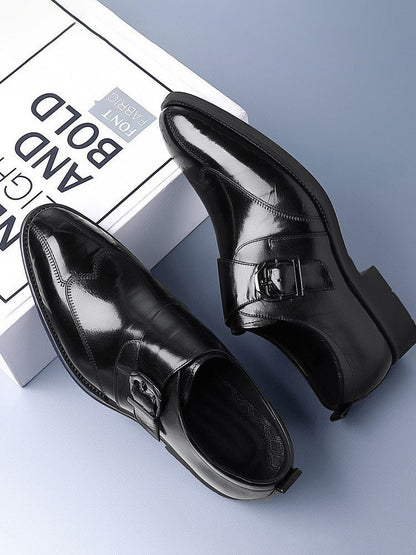 Men's Classic British Brogue Leather Shoes artswardrobe