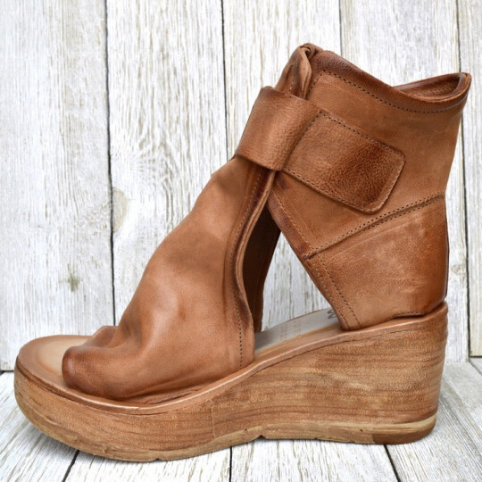 Boho wedge sandals