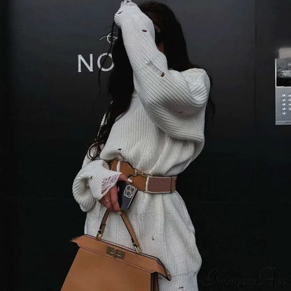 Gracefully Designed Sweater
