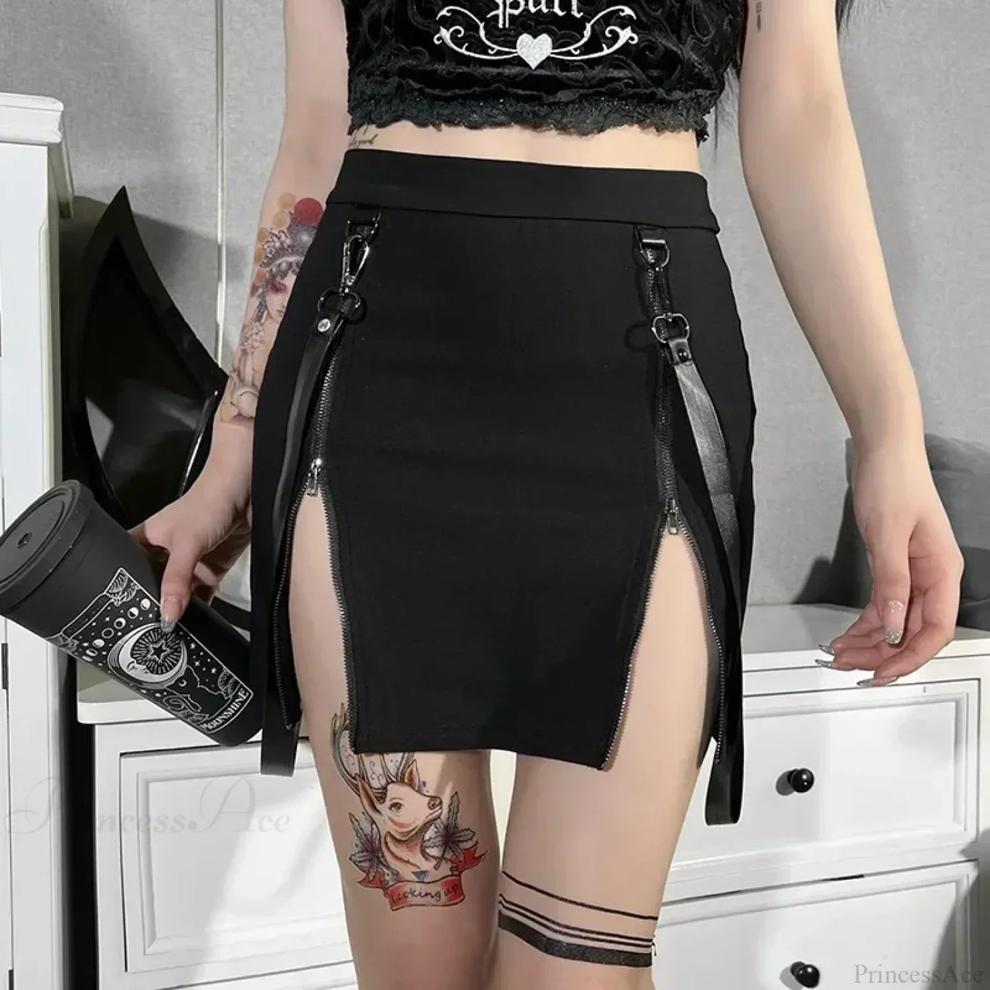 black