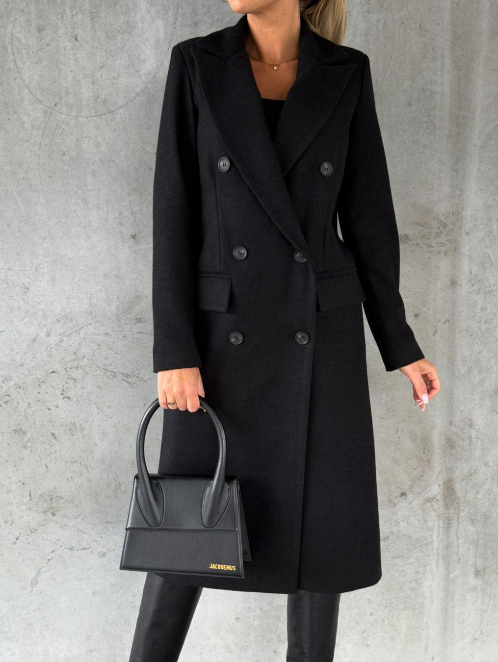 Elegant long jacket for women