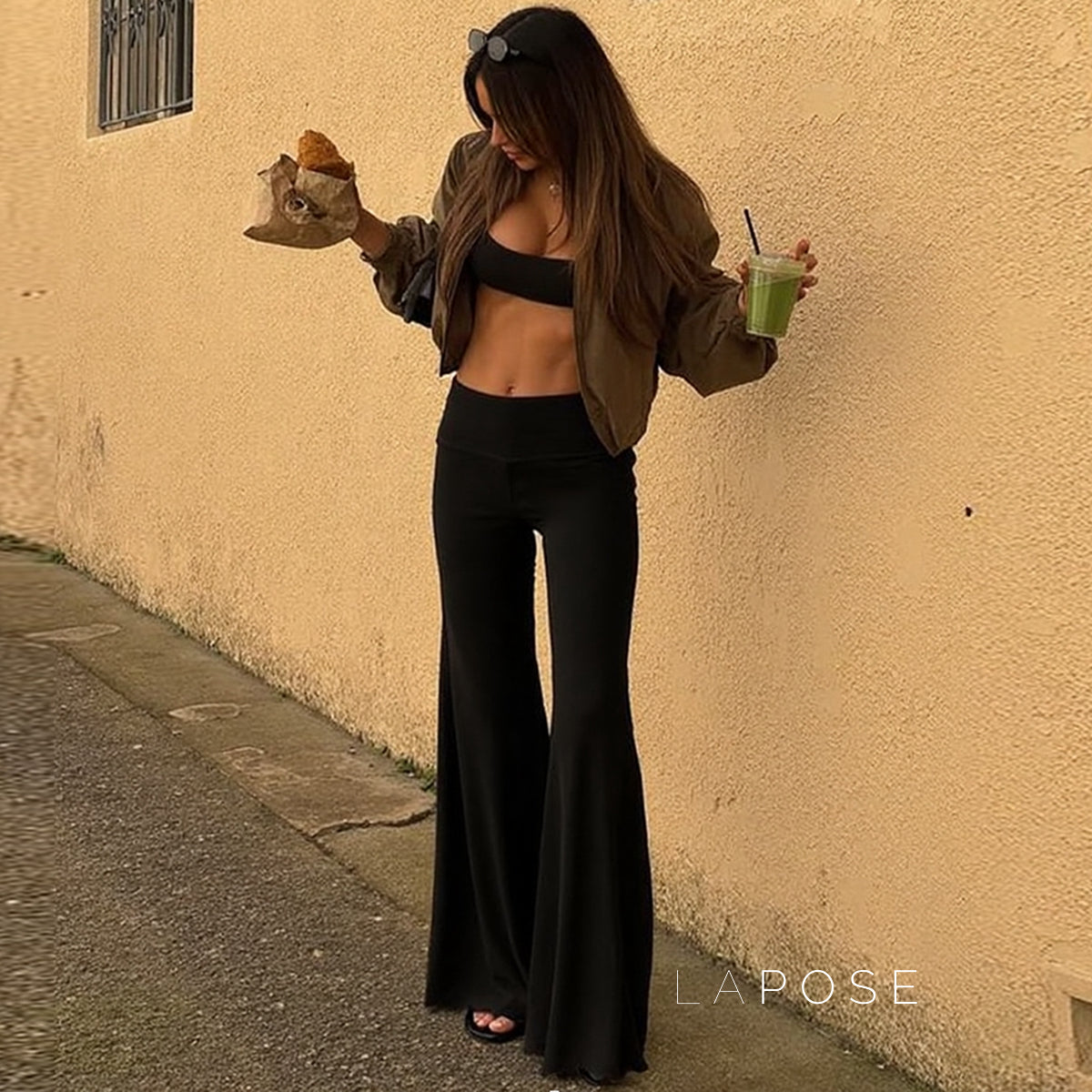 A Vintage Style Pants with Delicate Timeless Details