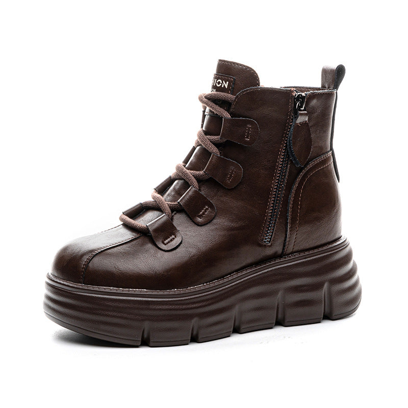 A Vintage Style Boots with Delicate Timeless Details