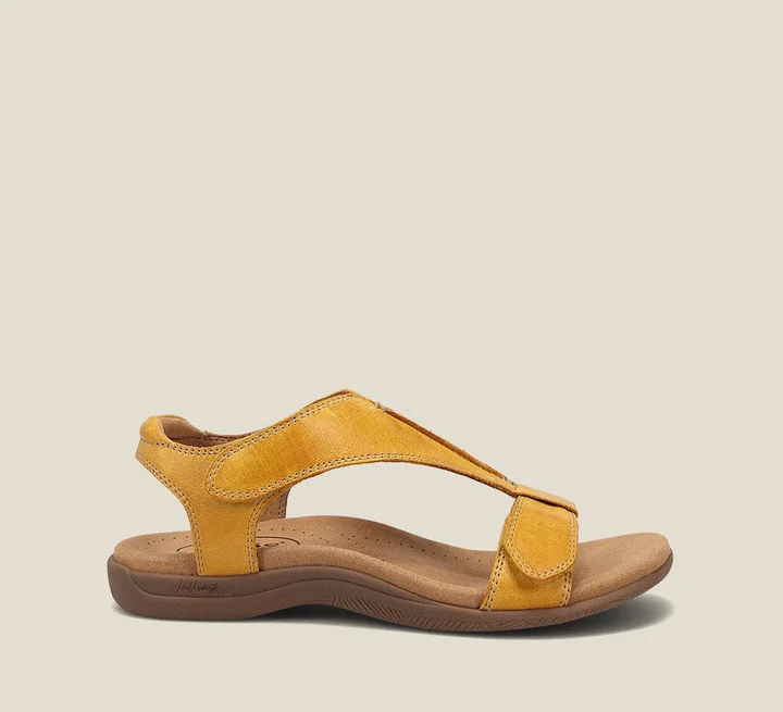 Elegant orthopedic cushioning sandal