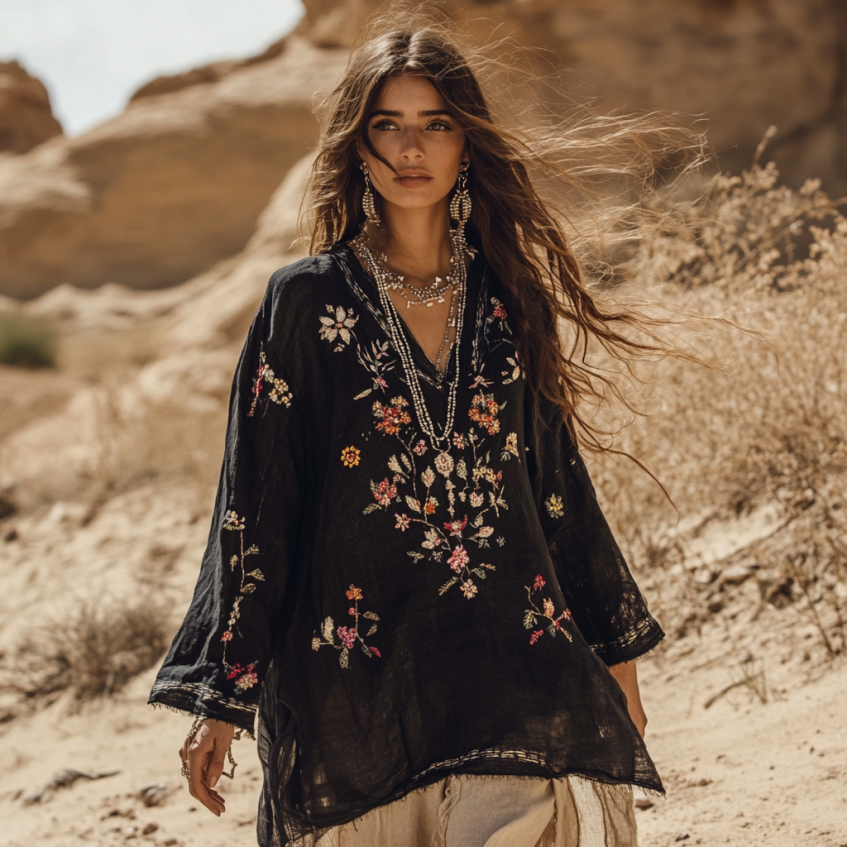 A beautifully crafted blouse