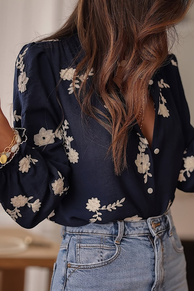 Timeless Vintage Style Blouse