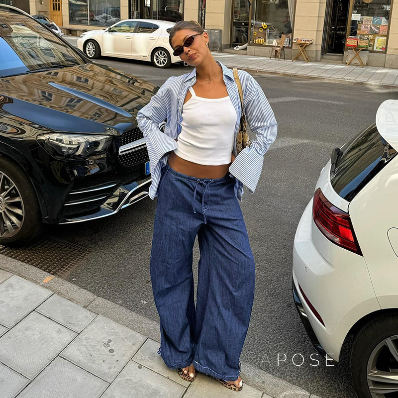 A Vintage Style Pants with Delicate Timeless Details