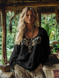 Elegantly designed blouse