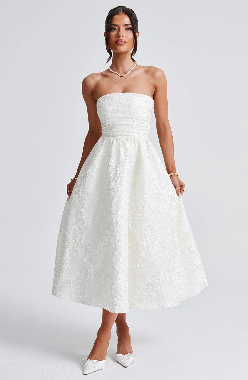 A Vintage Style Dress with Delicate Timeless Details