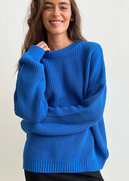 A Vintage Style Sweater with Delicate Timeless Details