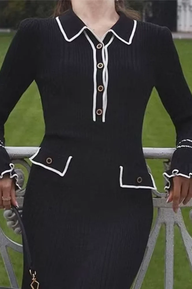 Well Tailored Dress with a Graceful Silhouette